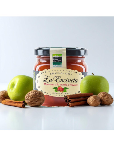 Mermelada de Manzana a la canela y nueves