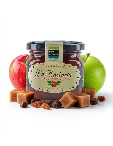 Mermelada de Manzana al caramelo y pasas